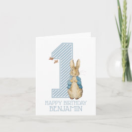 Peter Rabbit | Primera tarjeta de cumpleaños