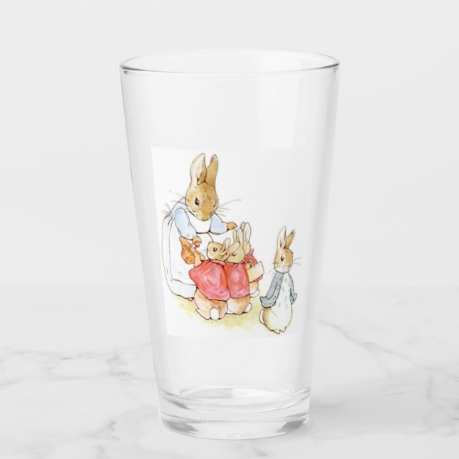 Peter Rabbit y sus hermanas (por Beatrix Potter) (Anverso)