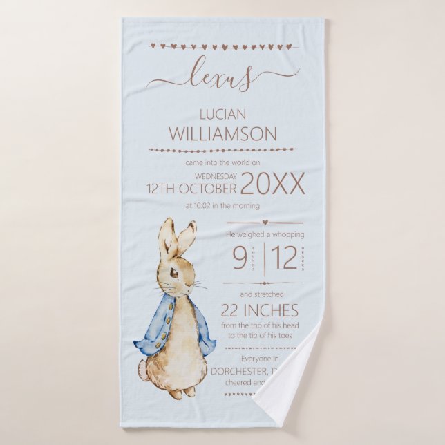 Peter the Rabbit (Toalla de baño)