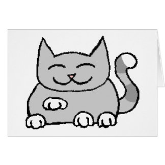 Petición del gato afortunado