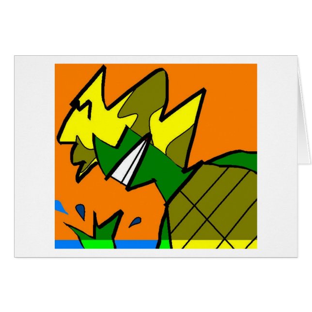 Petirrojo de la tortuga (Anverso (Horizontal))