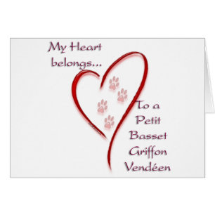 Petit Basset Griffon Vendéen Heart Pertenece