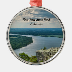 Petit Jean Cedar Creek Ornamento Metalizado