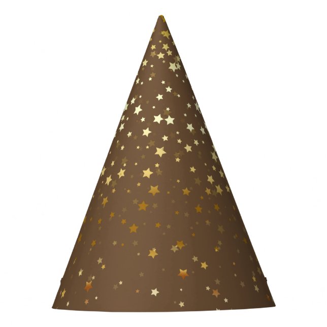 Petite Golden Stars Fiesta Gorra - Brown (Anverso)