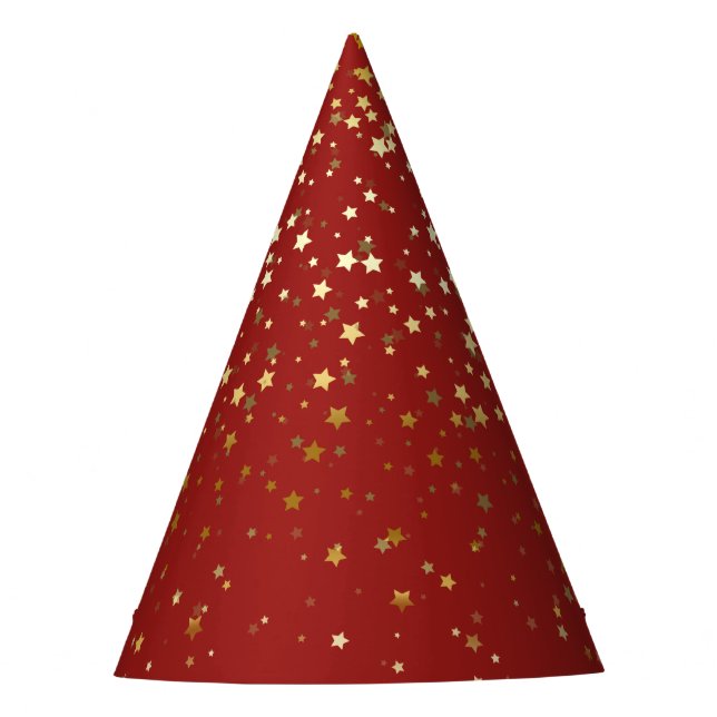 Petite Golden Stars Fiesta Gorra - Red (Anverso)