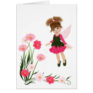 PetitRose "poca hada de la flor", tarjeta