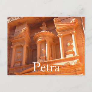 Petra, tarjeta postal de Jordania