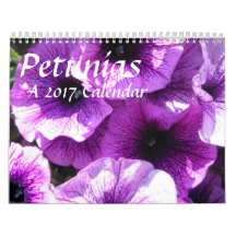 Petunias - un calendario 20XX