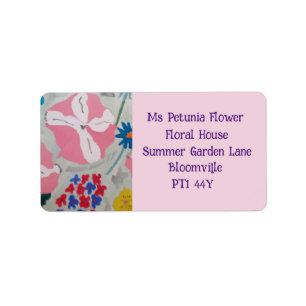 Petunias y Flores de Verano Devolver etiquetas de
