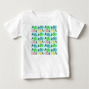 Pez Colorido - Camiseta de Bebé
