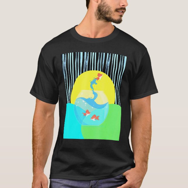 Pez de Acuario - Perfecto Para Pescadores - Tops U (Anverso)
