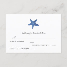 Pez estrella | RSVP de bodas oceánicas