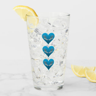 Pez Grouper - Corazones Azules, dispuestos vertica