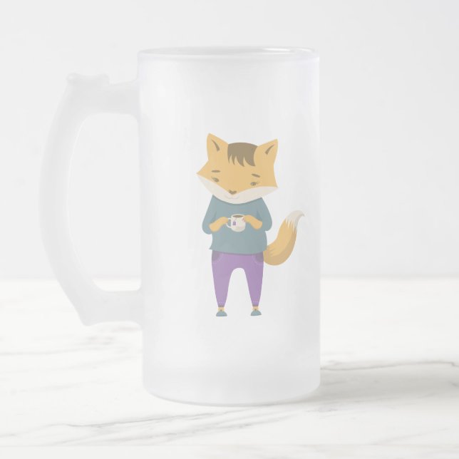 Pezón lindo con taza de té (Izquierda)