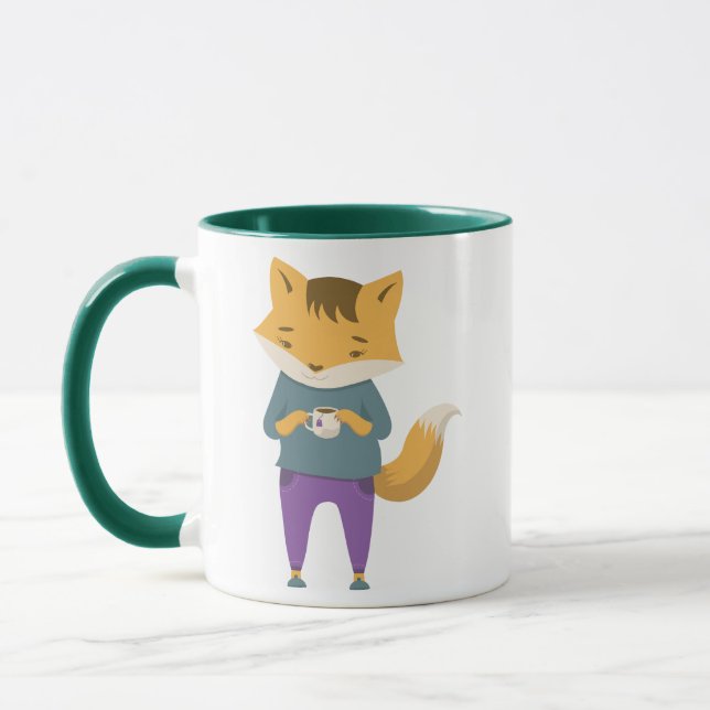 Pezón lindo con taza de té (Izquierda)