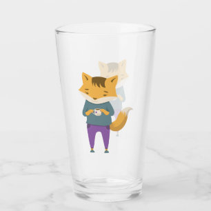 Pezón lindo con taza de té