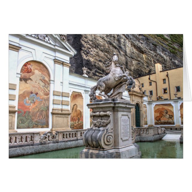 Pferdeschwemme Salzburg Austria (Anverso (Horizontal))