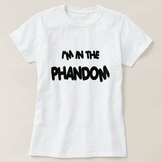 Phandom- Dan y camiseta de Phil (Diseño del anverso)