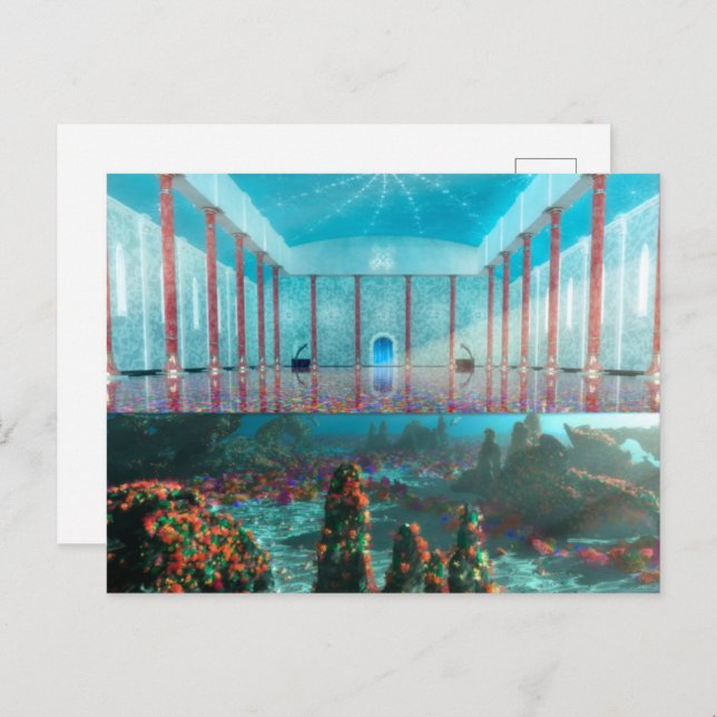 Phantastes: La bañera de las hadas Tarjeta postal (Anverso / Reverso)