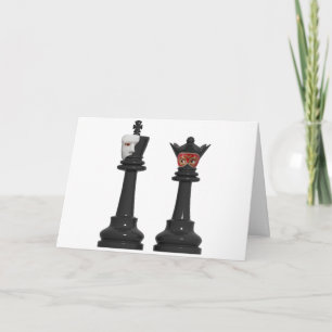 Phantom Chess King y tarjeta de cumpleaños de la r