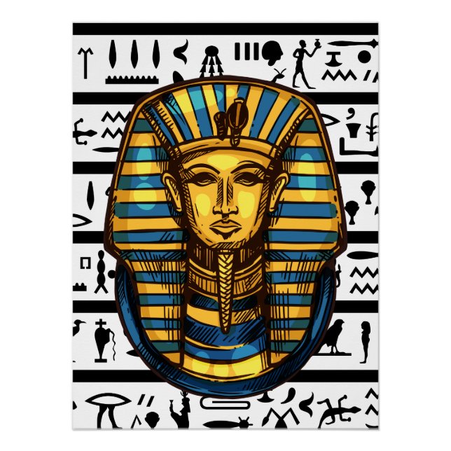 Pharaoh of Egypt Poster / Pôster Faraó do Egito (Anverso)