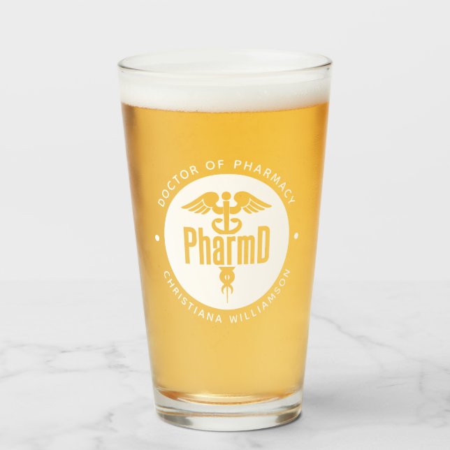 Pharm Médica de Farmacia Graduado Farmacéutico Far (Anverso (lleno))