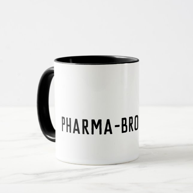 PHARMA-BRO RASGA LA TAZA (Anverso izquierdo)