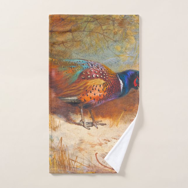 Pheasants 1918 By Archibald Thorburn (Toalla de mano)