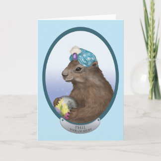 Phil la tarjeta psíquica de Groundhog