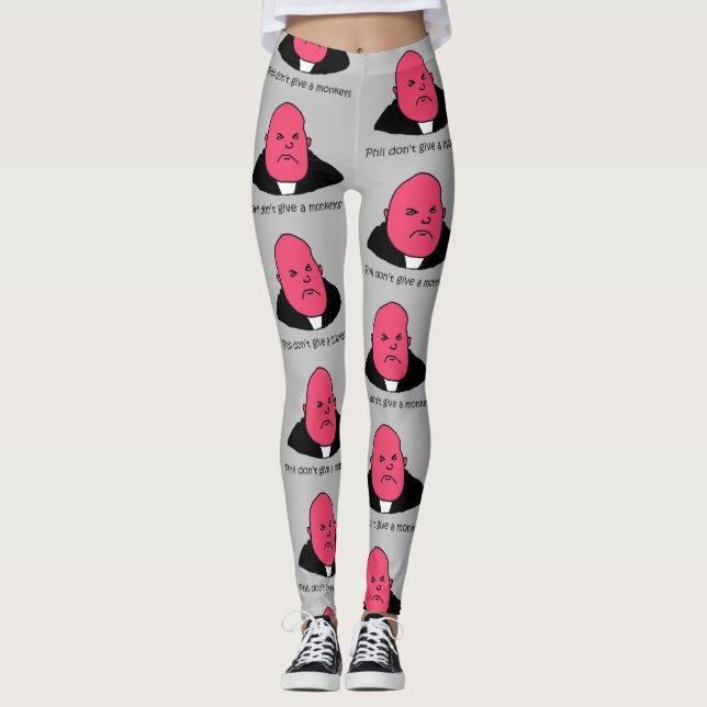 Phil Mitchell Fan Art Leggings (Anverso)