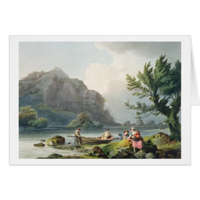 Philippe de Loutherbourg | Lago de Wyndermere, de (Anverso (Horizontal))