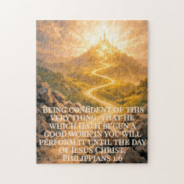 Philippians 1:6 Jigsaw Puzzle