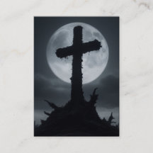 Philippians 2:8-11 Tarjetas KJV - Cruz mortal