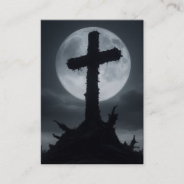 Philippians 2:8-11 Tarjetas KJV - Cruz mortal