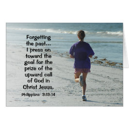 Philippians 3:13 Pulse la tarjeta de llamada alta