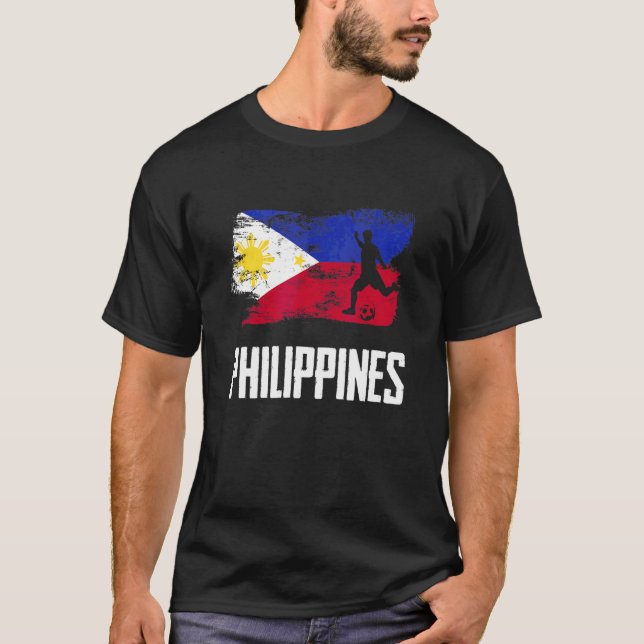 Philippines Flag Jersey Philippine Soccer Team Phi (Anverso)