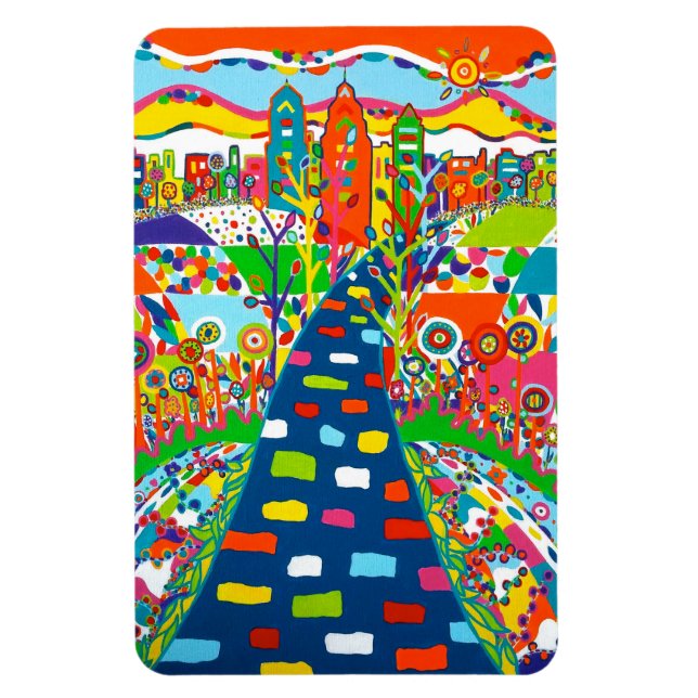 Phillip Skyline 4 x 6 imán flexible (Vertical)