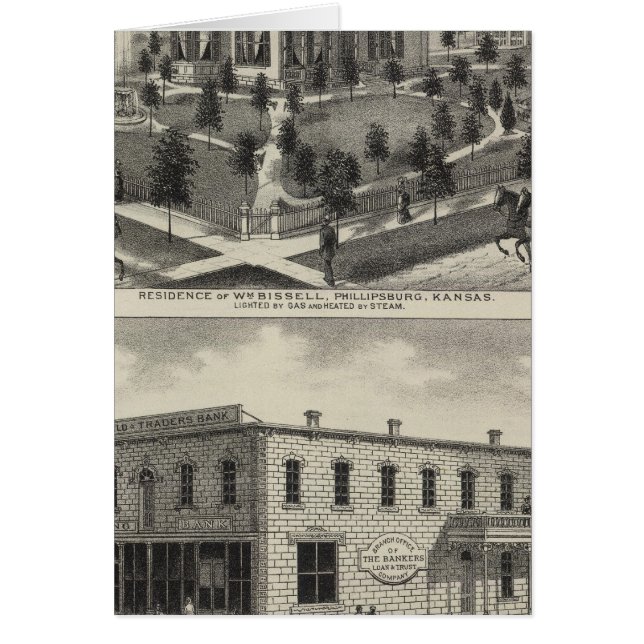 Phillipsburg Traders Bank, Kansas (Frente)