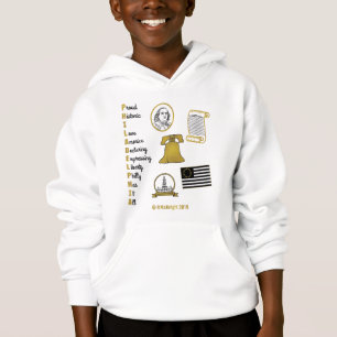 Philly Acronym Kids Hoodie