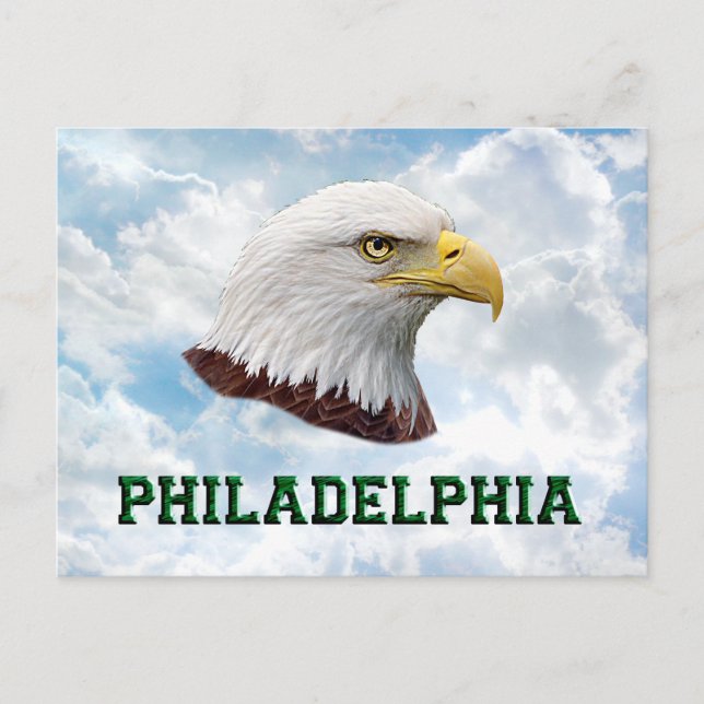 Philly Eagle - Tarjeta postal (Anverso)