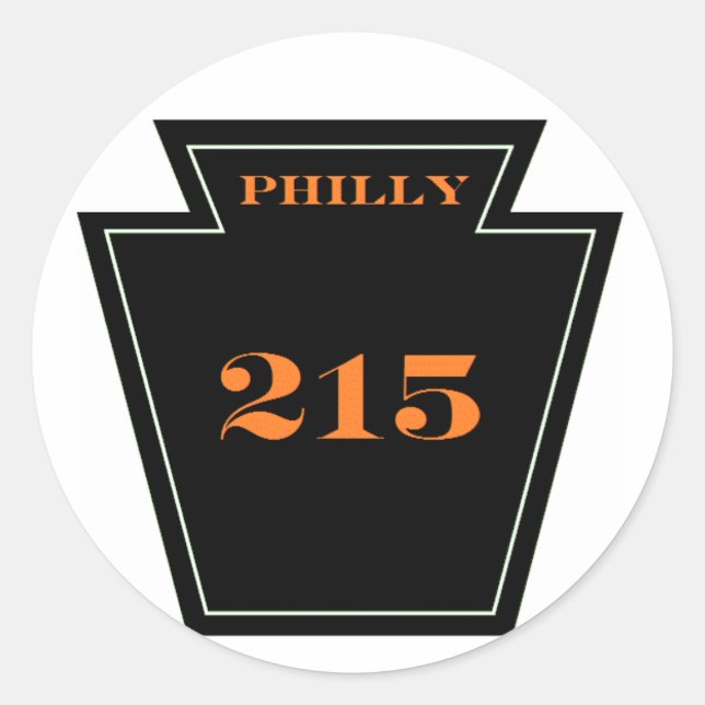 Philly Flyers pegatina duro de Punk PA 215 (Anverso)