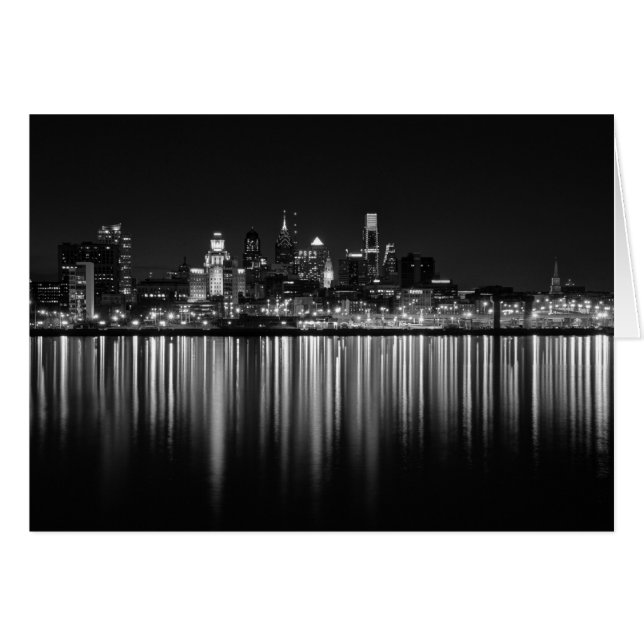 Philly night b/w (Anverso (Horizontal))