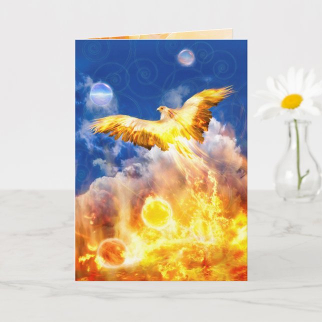 Phoenix Bird RISE POR ENCIMA DE SU Tarjeta DE PROB (Planta pequeña)