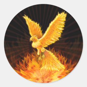 Phoenix que sube - pegatina