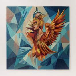 Phoenix Rise – Rompecabezas de arte de fénix de 67