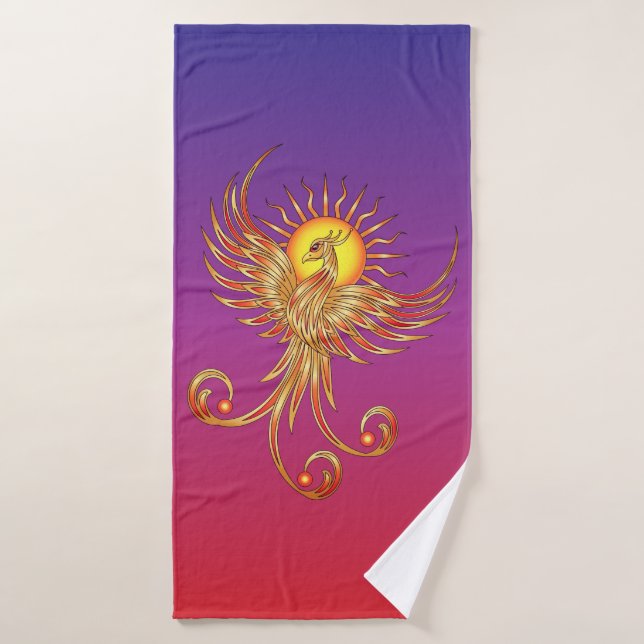 Phoenix Rising (Toalla de baño)