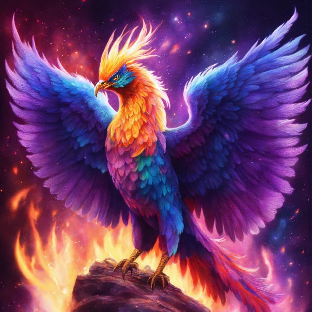 Phoenix Rising: Majestuosos diseños de camisetas (Subido por el creador)