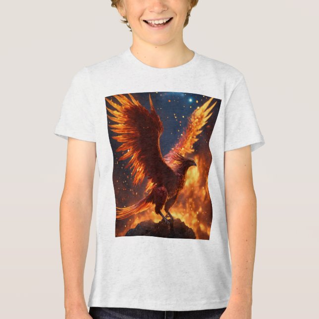 Phoenix Rising: Una asombrosa fusión de camisetas  (Anverso)