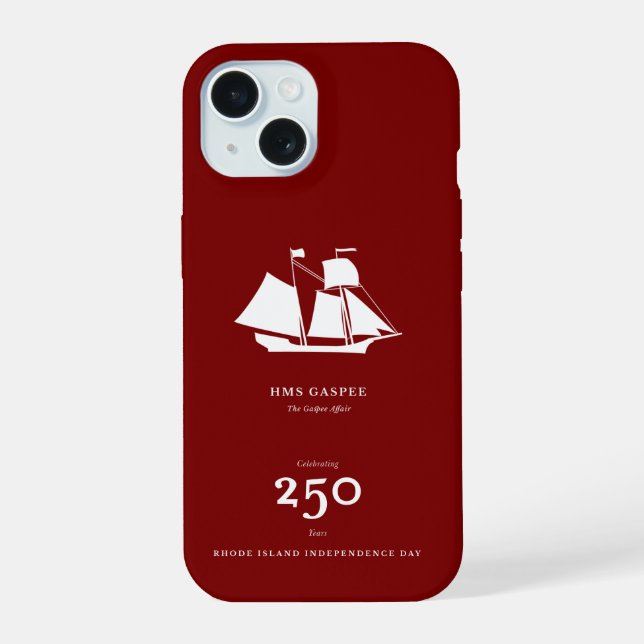 Phone Case — HMS Gaspee (Reverso )