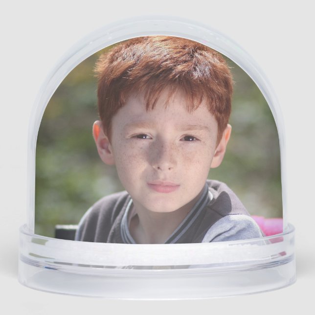 PHOTO CUSTOM CHRISTMAS SNOW GLOBES (Anverso)